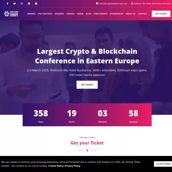 Crypto Expo Europe screenshot