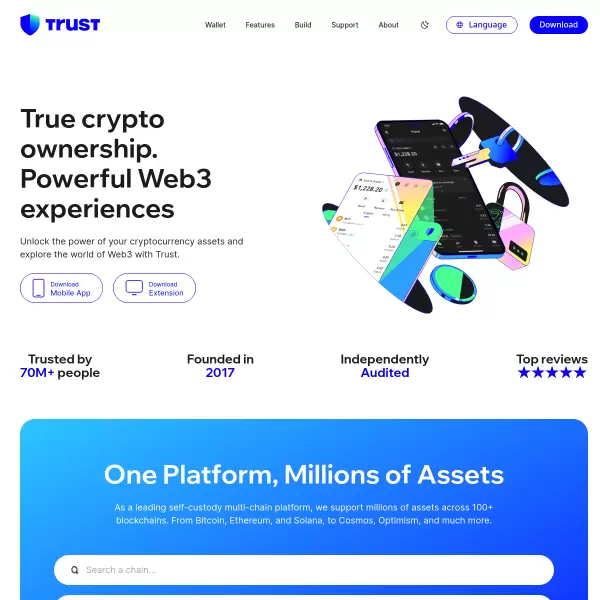Trust Wallet Token (TWT) screenshot