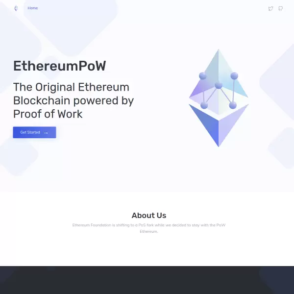 EthereumPoW (ETHW) screenshot