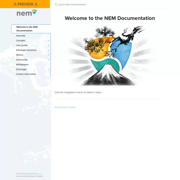 NEM (XEM) screenshot