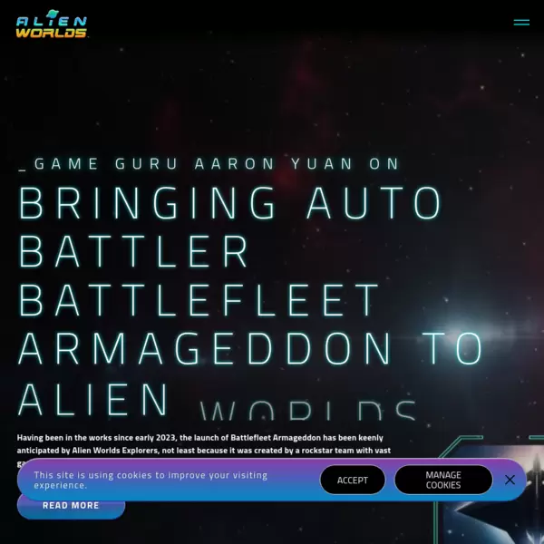 Alien Worlds (TLM) screenshot