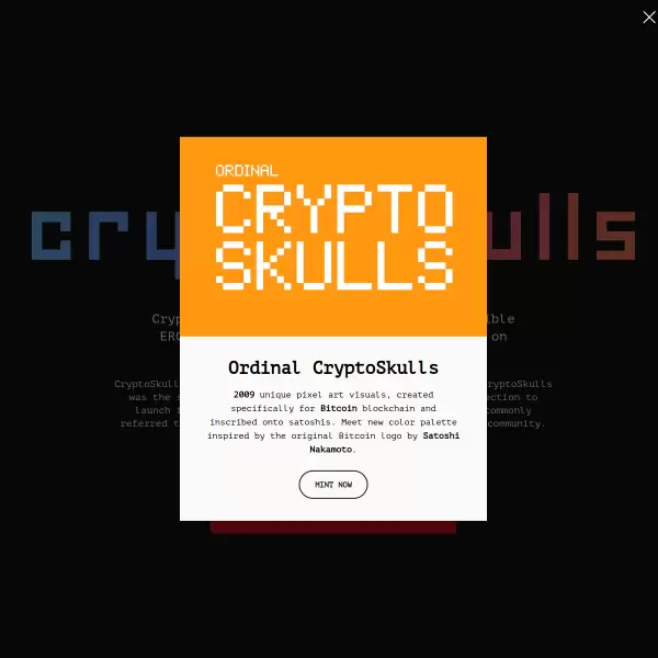 CryptoSkull/Gold of Skulls screenshot