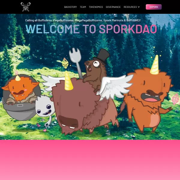 SporkDAO screenshot