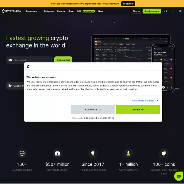 Cryptology screenshot