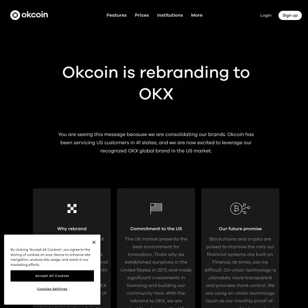 OKCoin.com screenshot