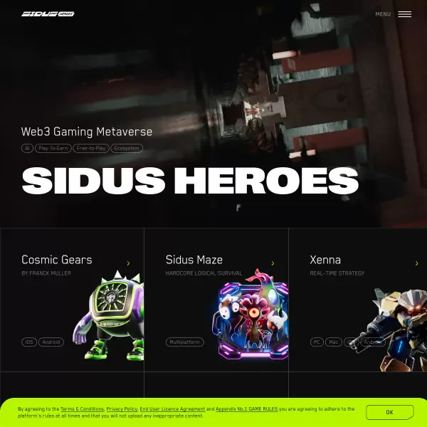 Sidus (SIDUS) screenshot